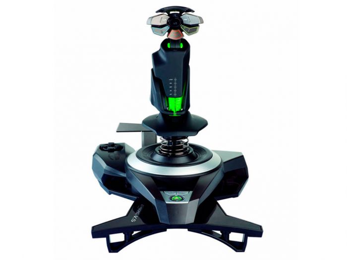 Джойстик SAITEK Cyborg F.L.Y.9 Wireless Flight Stick Xbox 360