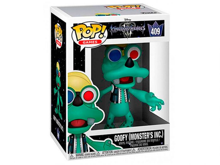 Фигурка FUNKO POP! Games: Kingdom Hearts III - Goofy Monster's Inc. (Гуфи)