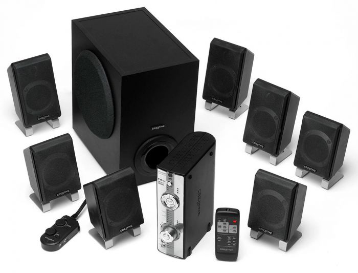 Акустическая система CREATIVE Inspire TD7700 + DDTS100, 7.1 Speaker System