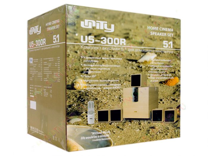 Акустическая система UNITY U5-300R, 5.1 Speaker System